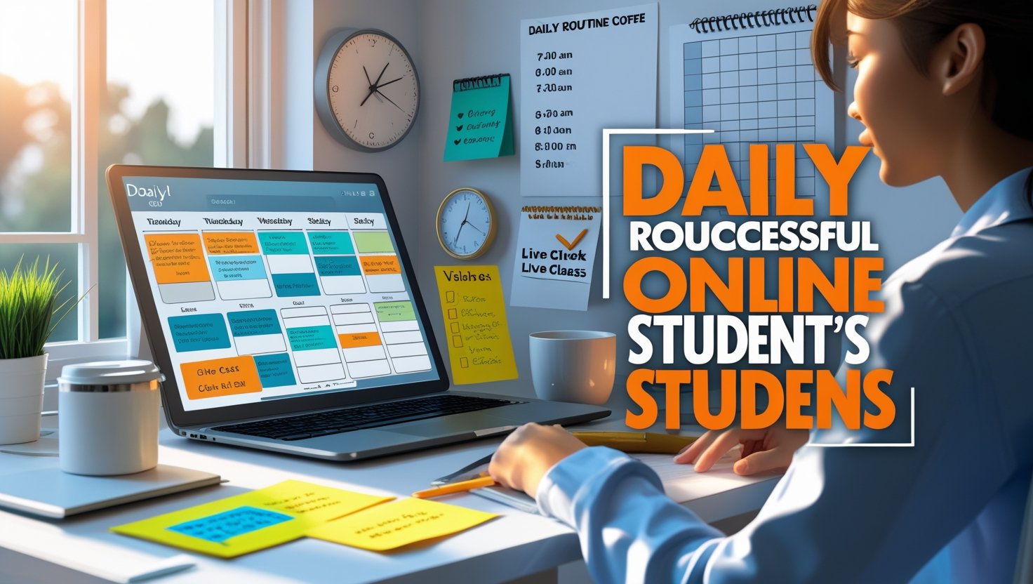 Daily Routines of Successful Online Students | Tips for staying on track:
